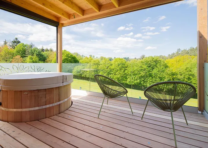 Le Hameau Des Sens Chata